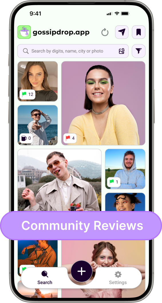 GossipDrop dating advice community feature